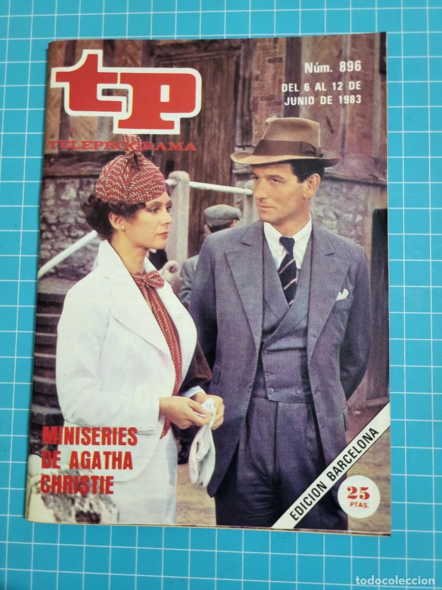 Coleccionismo de Revista Teleprograma: TP. Teleprograma, N.&ordm; 896. Mini series de Agatha Chistie, 1983.