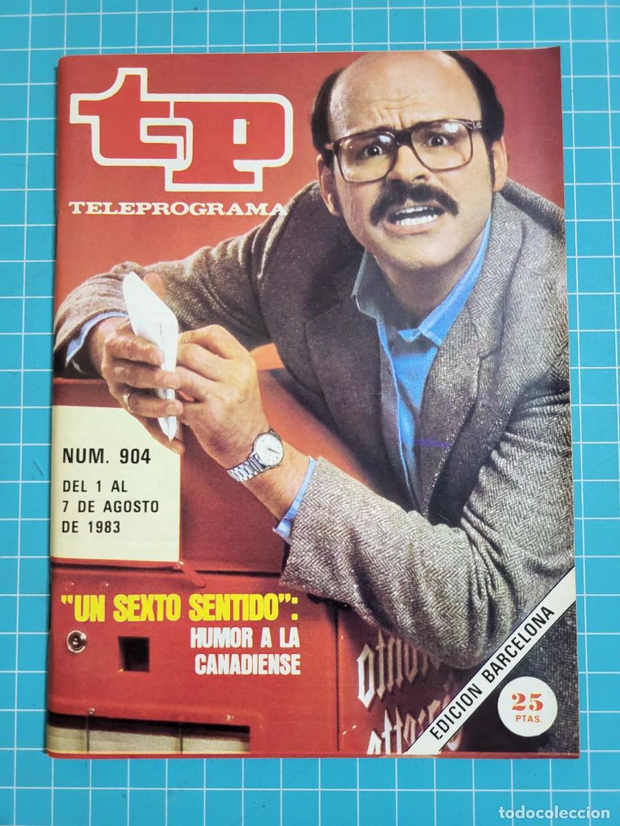 Coleccionismo de Revista Teleprograma: TP. Teleprograma, N.&ordm; 904. &rdquo;Un sexto sentido&rdquo;, 1983.