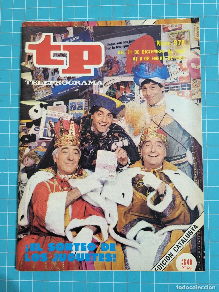 Coleccionismo de Revista Teleprograma: TP. Teleprograma, N.&ordm; 978. &rdquo;El sorteo de los juguetes&rdquo; 1985.
