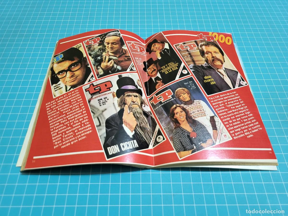 Coleccionismo de revista Teleprograma: TP. Teleprograma, N.&ordm; 1000. N&uacute;mero 1000, 1985. - Foto 7