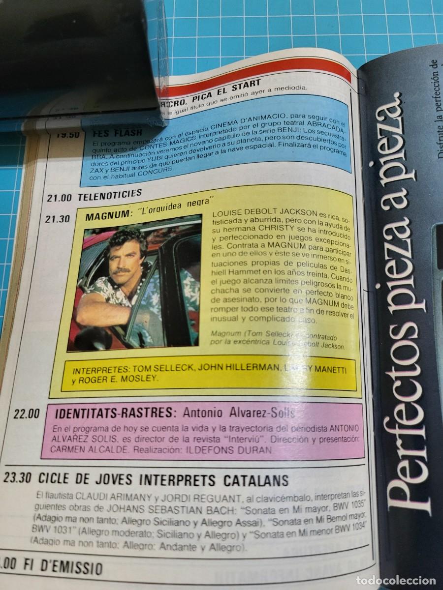 Coleccionismo de revista Teleprograma: TP. Teleprograma, N.&ordm; 1001 &rdquo;La joya dela corona&rdquo;, 1985. - Foto 3