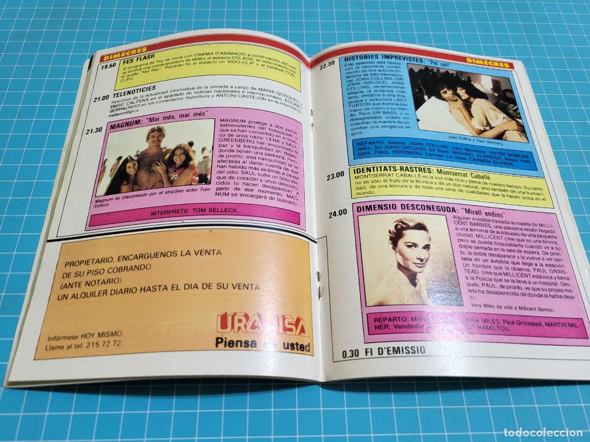 Coleccionismo de revista Teleprograma: TP. Teleprograma, N.&ordm; 1006. &rdquo;Perros de paja&rdquo;, 1985. - Foto 3