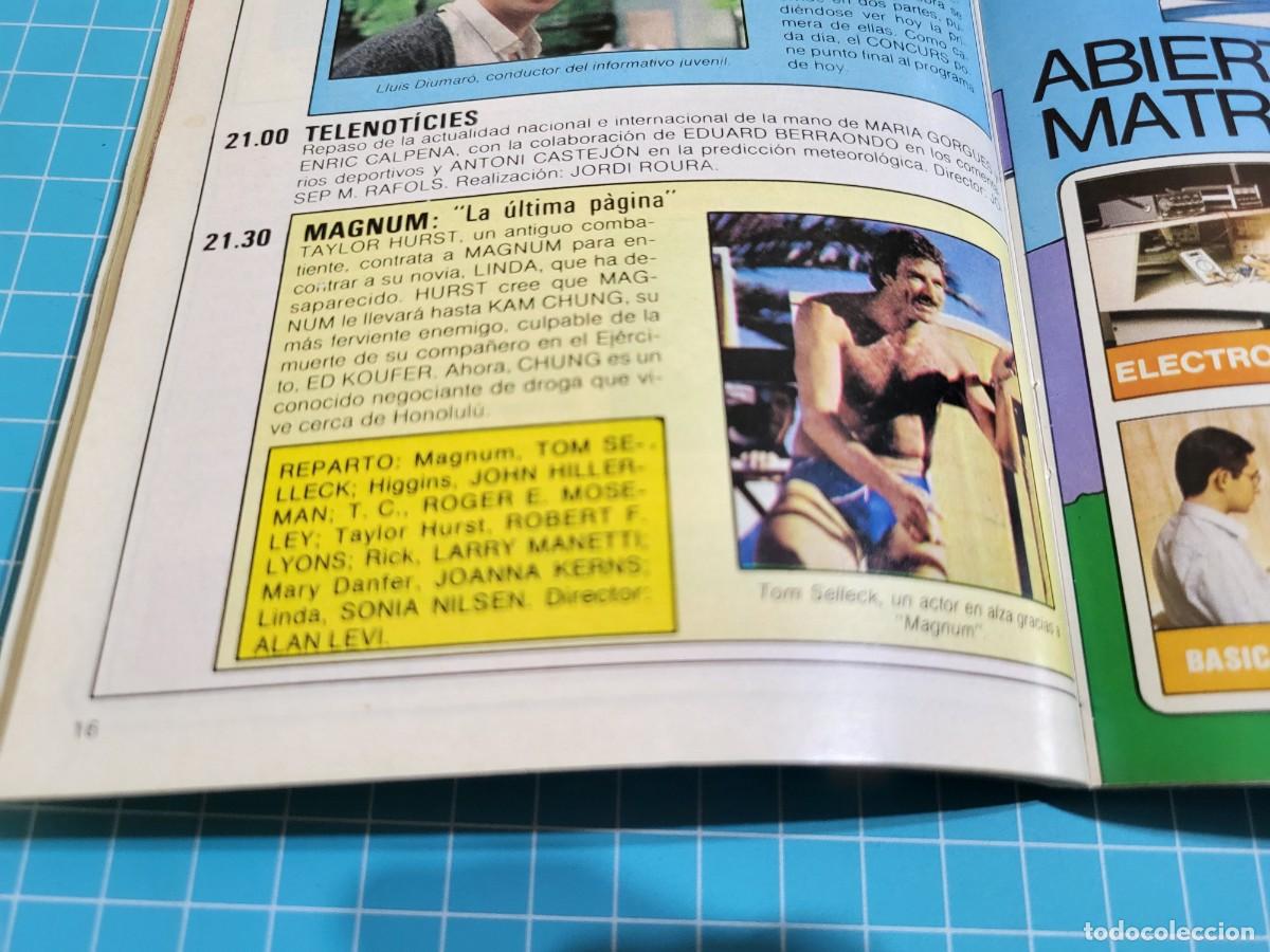 Coleccionismo de revista Teleprograma: TP. Teleprograma, N.&ordm; 1013. &rdquo;El a&ntilde;o en que nacimos&rdquo;, 1985. - Foto 3
