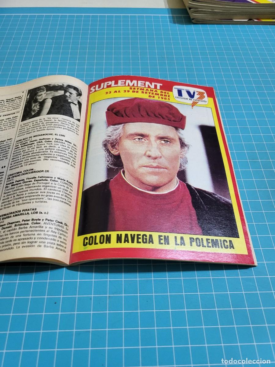 Coleccionismo de revista Teleprograma: TP. Teleprograma, N.&ordm; 1016. &rdquo;El magistrado ingles&rdquo;, 1985. - Foto 2