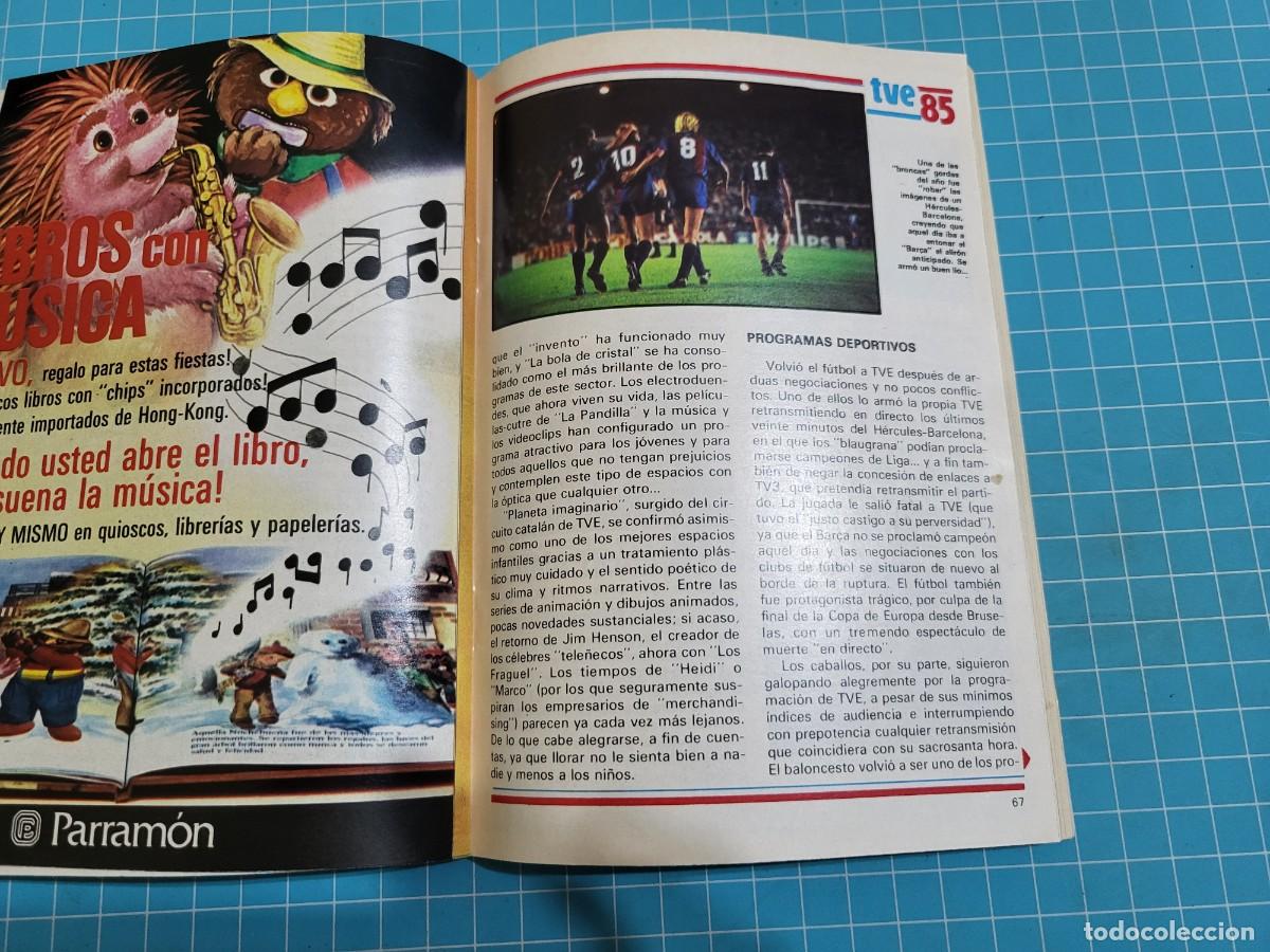 Coleccionismo de revista Teleprograma: TP. Teleprograma, N.&ordm; 1027. Extra, lo mejor y lo peor del a&ntilde;o 1985. - Foto 5