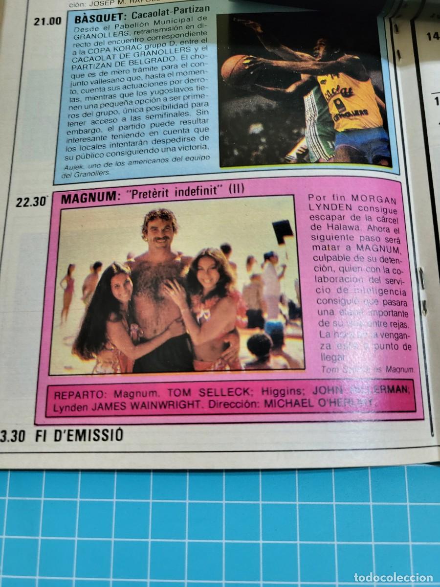 Coleccionismo de revista Teleprograma: TP. Teleprograma, N.&ordm; 1033. &rdquo;La isla de Ellis&rdquo;, 1986. - Foto 3