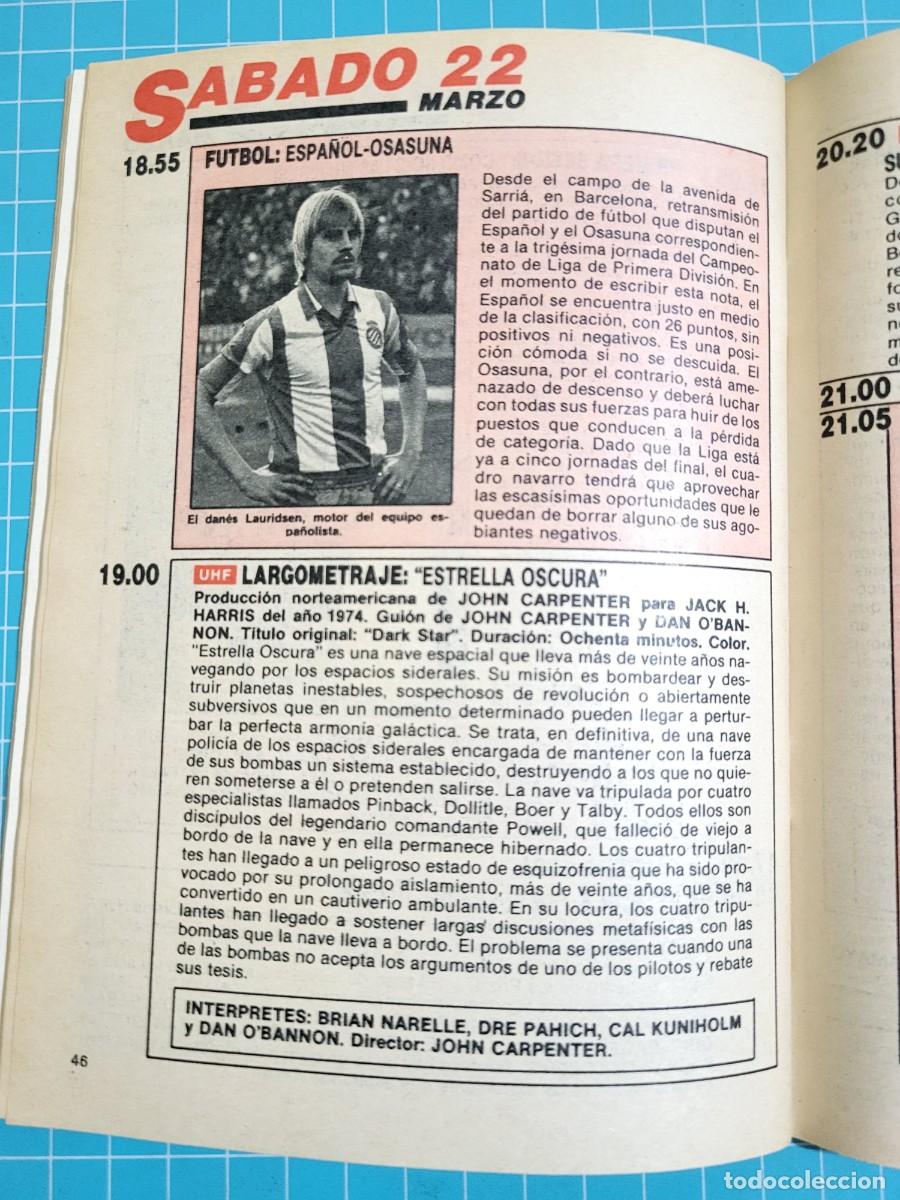 Coleccionismo de revista Teleprograma: TP. Teleprograma, N.&ordm; 1041. &rdquo;George Washington&rdquo;, 1986. - Foto 4