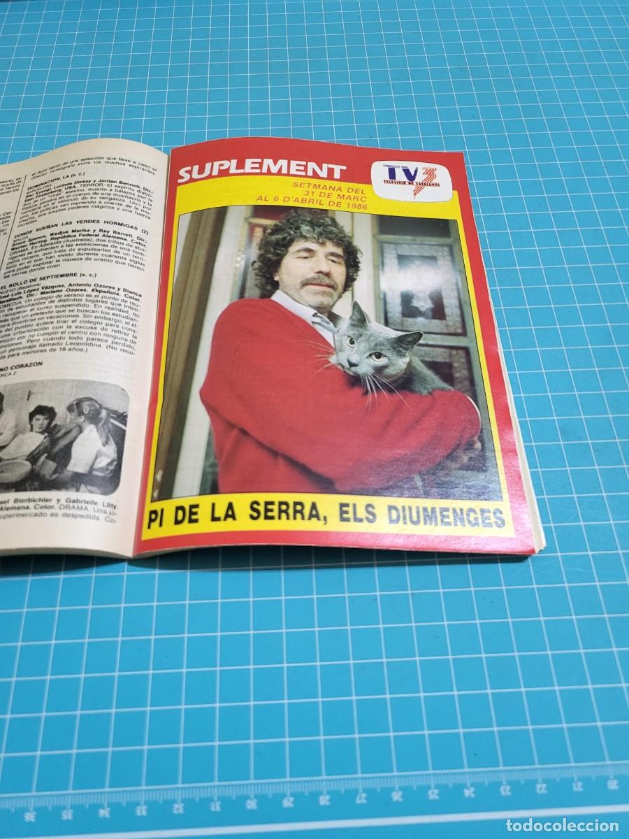 Coleccionismo de revista Teleprograma: TP. Teleprograma, N.&ordm; 1.043. &rdquo;Tristeza de amor&rdquo;, 1986. - Foto 2