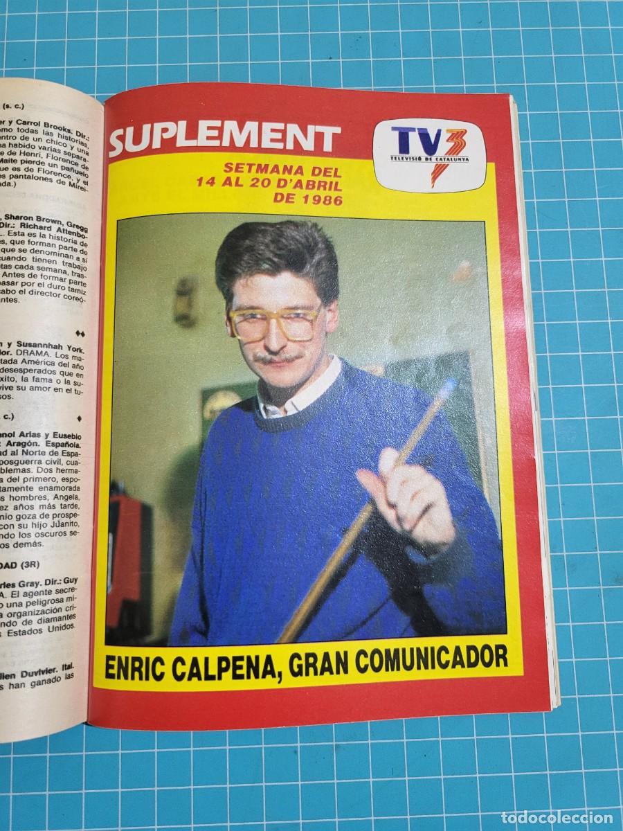 Coleccionismo de revista Teleprograma: TP. Teleprograma, N.&ordm; 1.045. Los mejores 85, 1986. - Foto 2