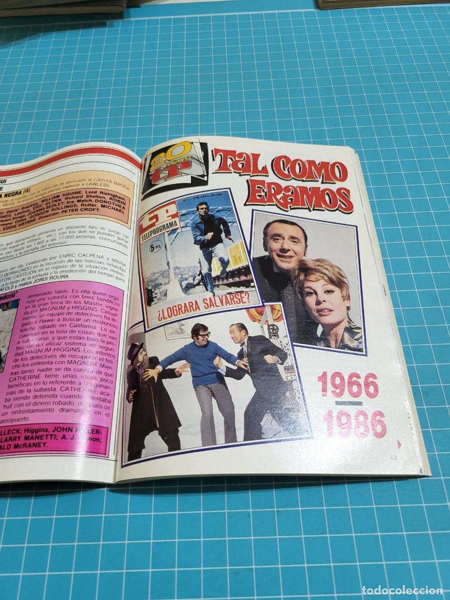 Coleccionismo de revista Teleprograma: TP. Teleprograma, N.&ordm; 1.045. Los mejores 85, 1986. - Foto 3