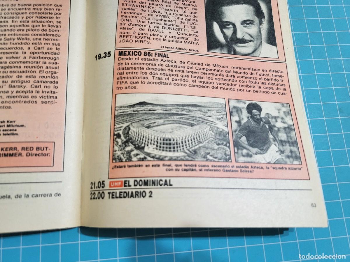 Coleccionismo de revista Teleprograma: TP. Teleprograma, N.&ordm; 1055. &rdquo;Lo que el viento se llevo&rdquo;, 1986. - Foto 4