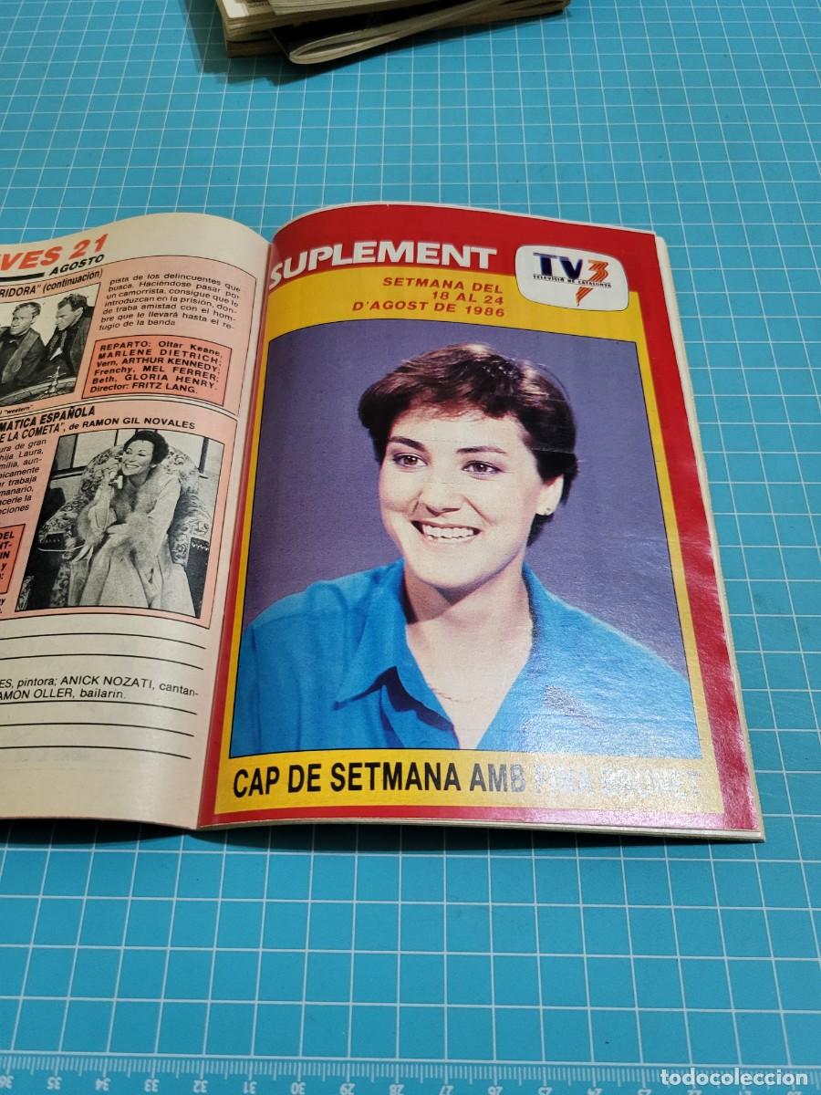 Coleccionismo de revista Teleprograma: TP. Teleprograma, N.&ordm; 1.063. &rdquo;Buenos d&iacute;as&rdquo;, con Mart&iacute;nez Soler, 1986. - Foto 2