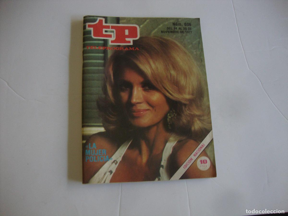 Coleccionismo de revista Teleprograma: REVISTA TELEPROGRAMA TP N&ordm; 606 LA MUJER POLICIA - Foto 1