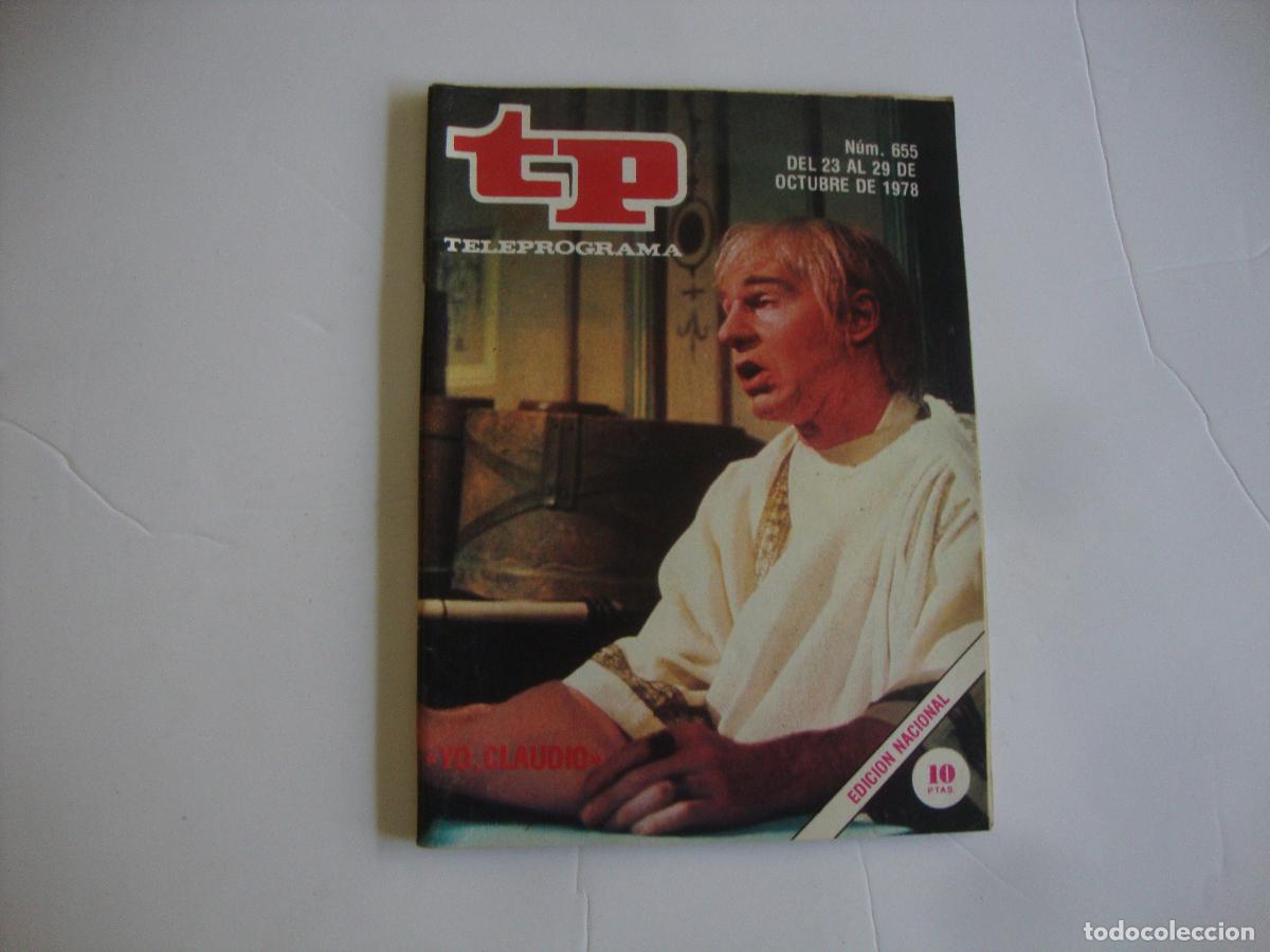 Coleccionismo de Revista Teleprograma: REVISTA TELEPROGRAMA TP N&ordm; 655 YO CLAUDIO