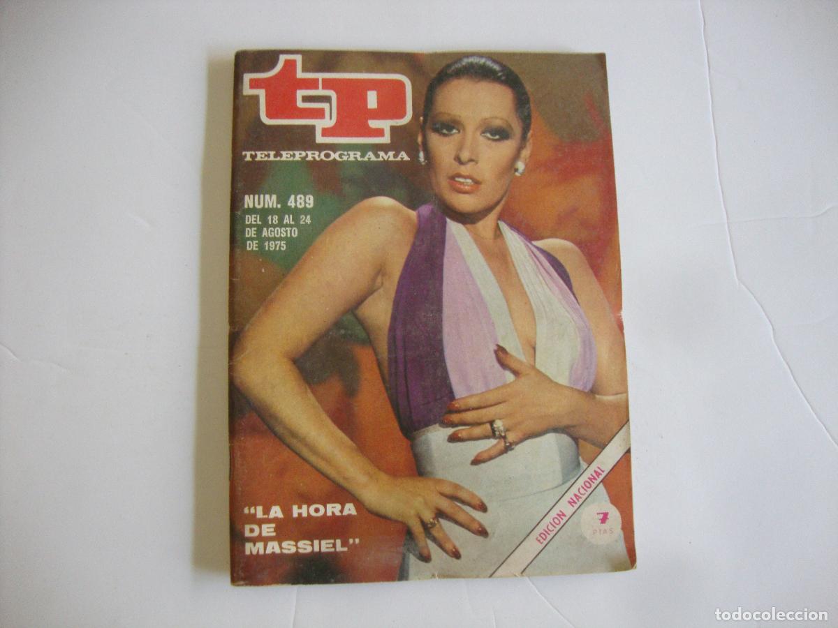 Coleccionismo de Revista Teleprograma: REVISTA TELEPROGRAMA TP N&ordm; 489 LA HORA DE MASSIEL