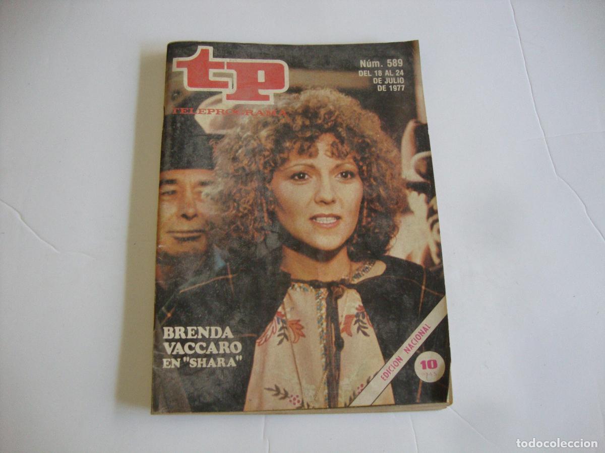 Coleccionismo de Revista Teleprograma: REVISTA TELEPROGRAMA TP N&ordm; 589 BRENDA VACCARO EN SHARA