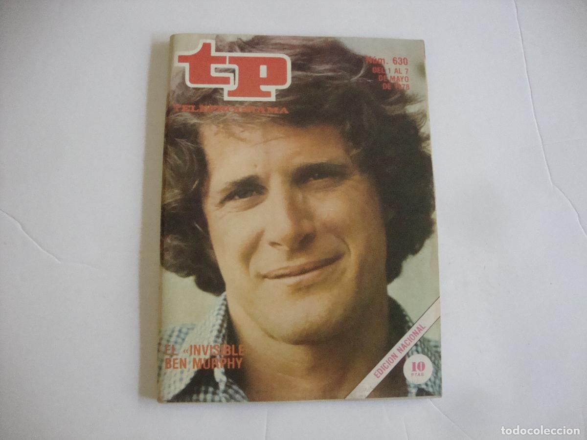 Coleccionismo de revista Teleprograma: REVISTA TELEPROGRAMA TP N&ordm; 630 EL INVISIBLE BEN MURPHY - Foto 1