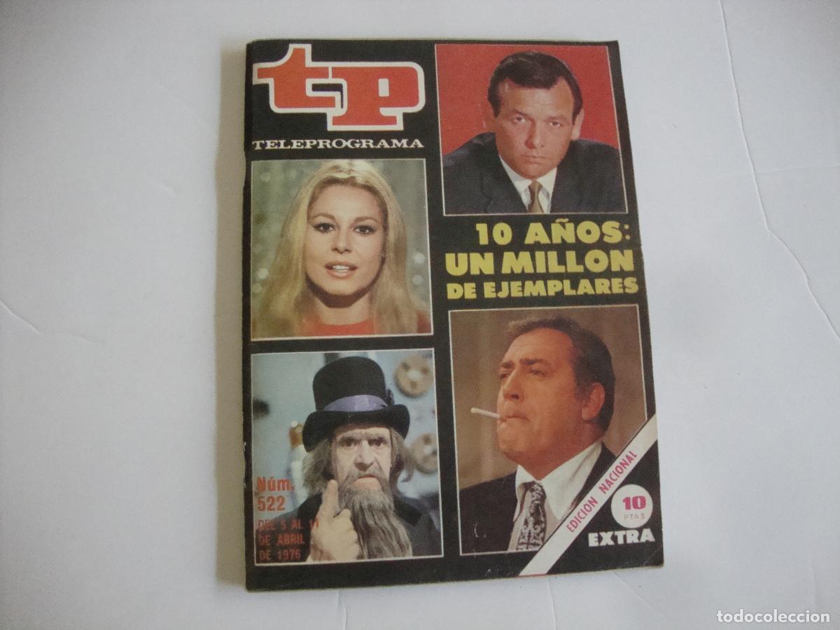 Coleccionismo de Revista Teleprograma: REVISTA TELEPROGRAMA TP N&ordm; 522 10 A&Ntilde;OS UN MILLON DE EJEMPLARES