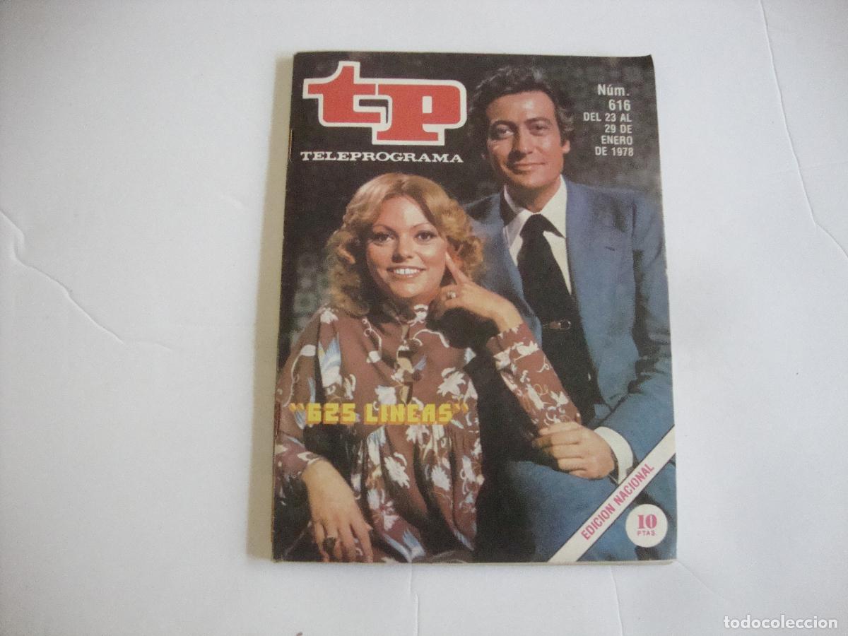 Coleccionismo de Revista Teleprograma: REVISTA TELEPROGRAMA TP N&ordm; 616 625 LINEAS
