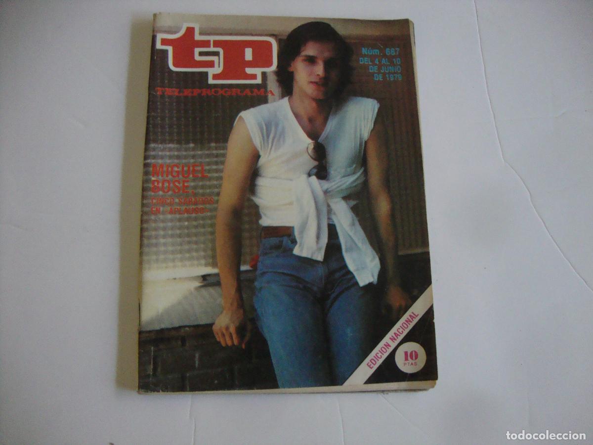 Coleccionismo de Revista Teleprograma: REVISTA TELEPROGRAMA TP N&ordm; 687 MIGUEL BOSE
