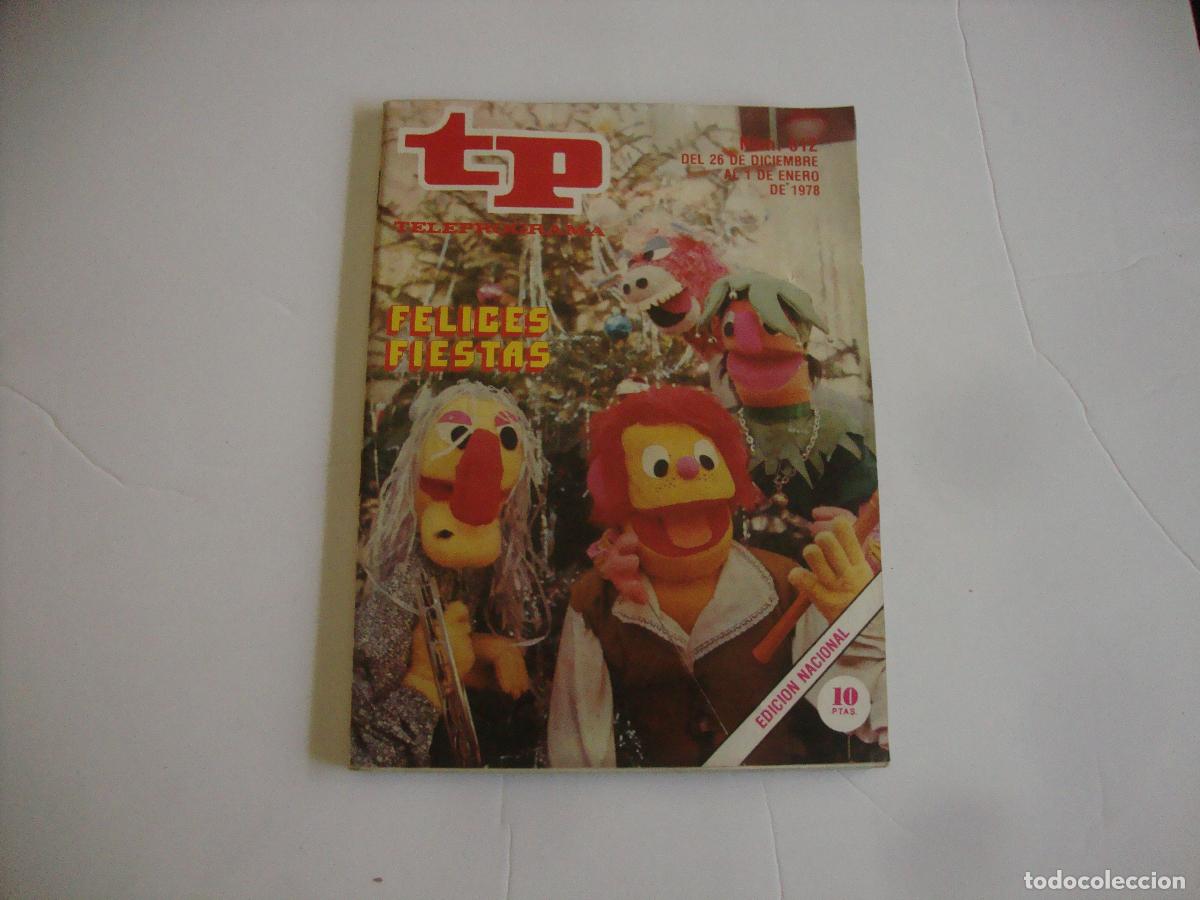 Coleccionismo de Revista Teleprograma: REVISTA TELEPROGRAMA TP N&ordm; 612 FELICES FIESTAS