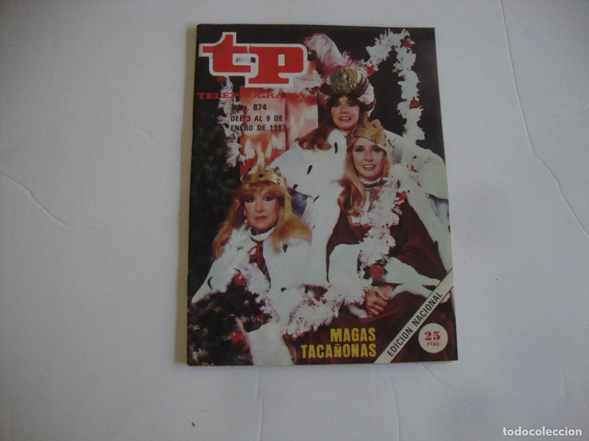 Coleccionismo de revista Teleprograma: REVISTA TELEPROGRAMA TP N&ordm; 874 MAGAS TACA&Ntilde;ONAS - Foto 1