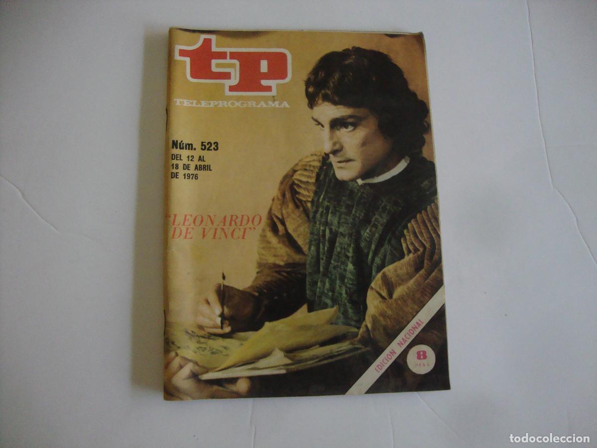 Collectionnisme de Magazine Teleprograma: REVISTA TELEPROGRAMA TP N&ordm; 523 LEONARDO DE VINCI