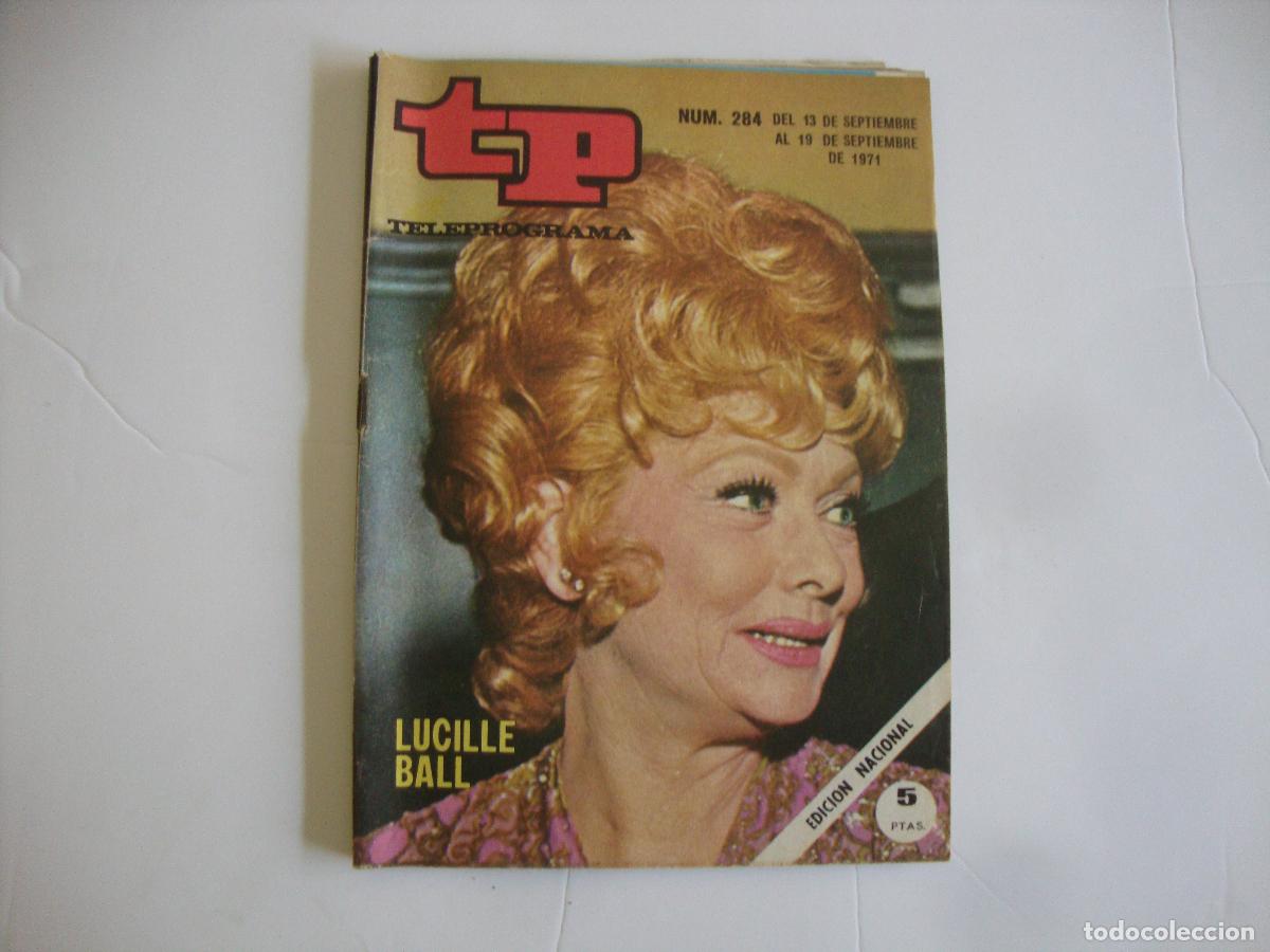 Coleccionismo de Revista Teleprograma: REVISTA TELEPROGRAMA TP N&ordm; 284 LUCILLE BALL