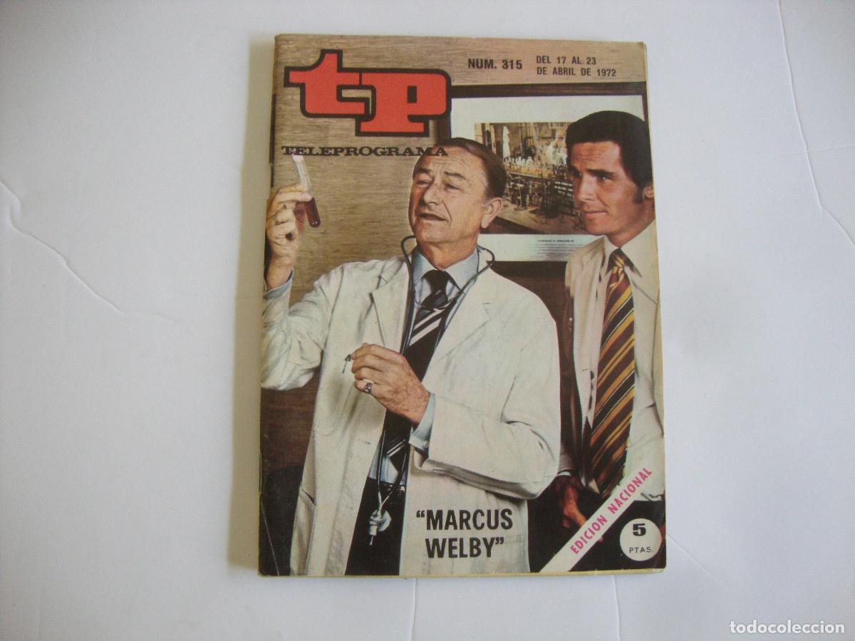 Coleccionismo de Revista Teleprograma: REVISTA TELEPROGRAMA TP N&ordm; 315 MARCUS WELBY