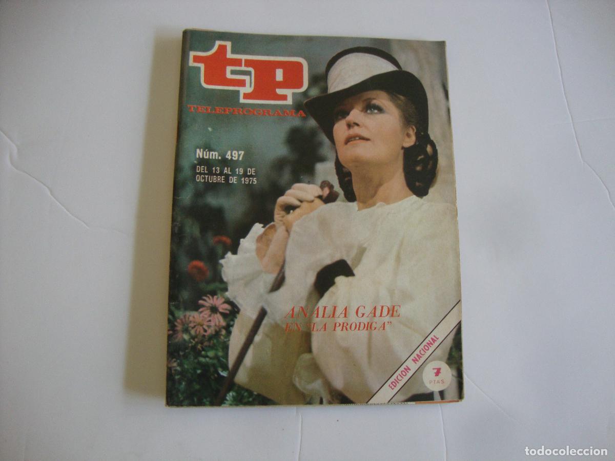 Collection Magazine Teleprograma: REVISTA TELEPROGRAMA TP N&ordm; 497 ANALIA GADE EN LA PRODIGA