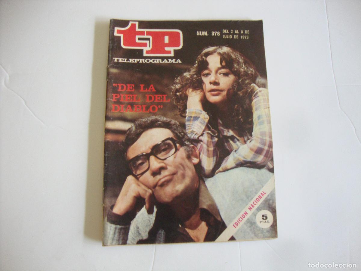 Coleccionismo de revista Teleprograma: REVISTA TELEPROGRAMA TP N&ordm; 378 DE LA PIEN DEL DIABLO - Foto 1