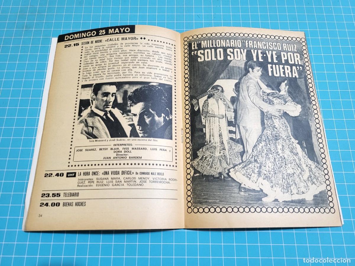 Coleccionismo de revista Teleprograma: TP. Teleprograma, N.&ordm; 163. El &rdquo;ye-ye&rdquo; del mill&oacute;n. 1969. 2 Bolsa 1 - Foto 2