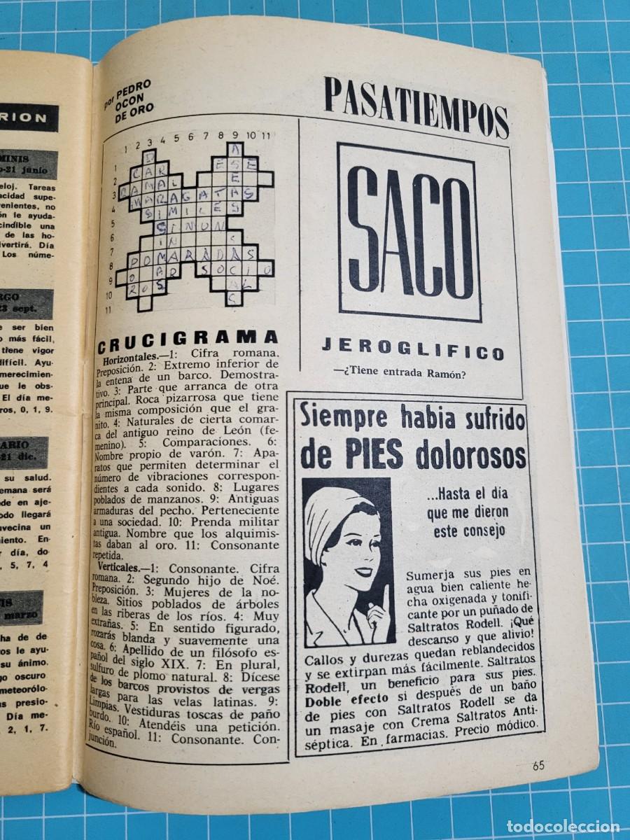 Coleccionismo de revista Teleprograma: TP. Teleprograma, N.&ordm; 166. Robert Conrat. 1969. 2 Bolsa 1 - Foto 4