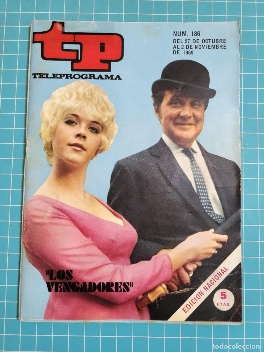 Coleccionismo de Revista Teleprograma: TP. Teleprograma, N.&ordm; 186. &rdquo;Los vengadores&rdquo;. 1969. 2 Bolsa 1