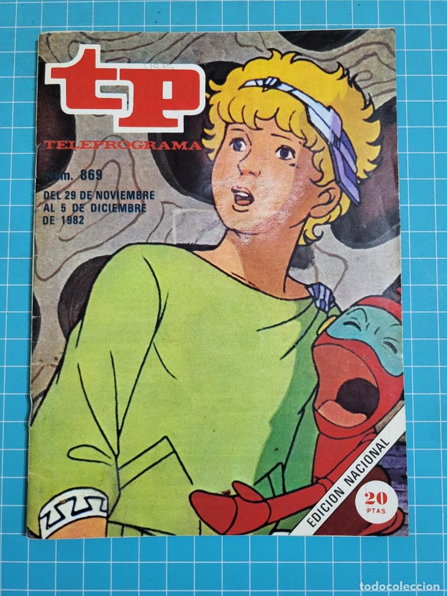 Coleccionismo de Revista Teleprograma: TP. Teleprograma, N.&ordm; 869. Ulises 31. 1982. 2 Bolsa 1
