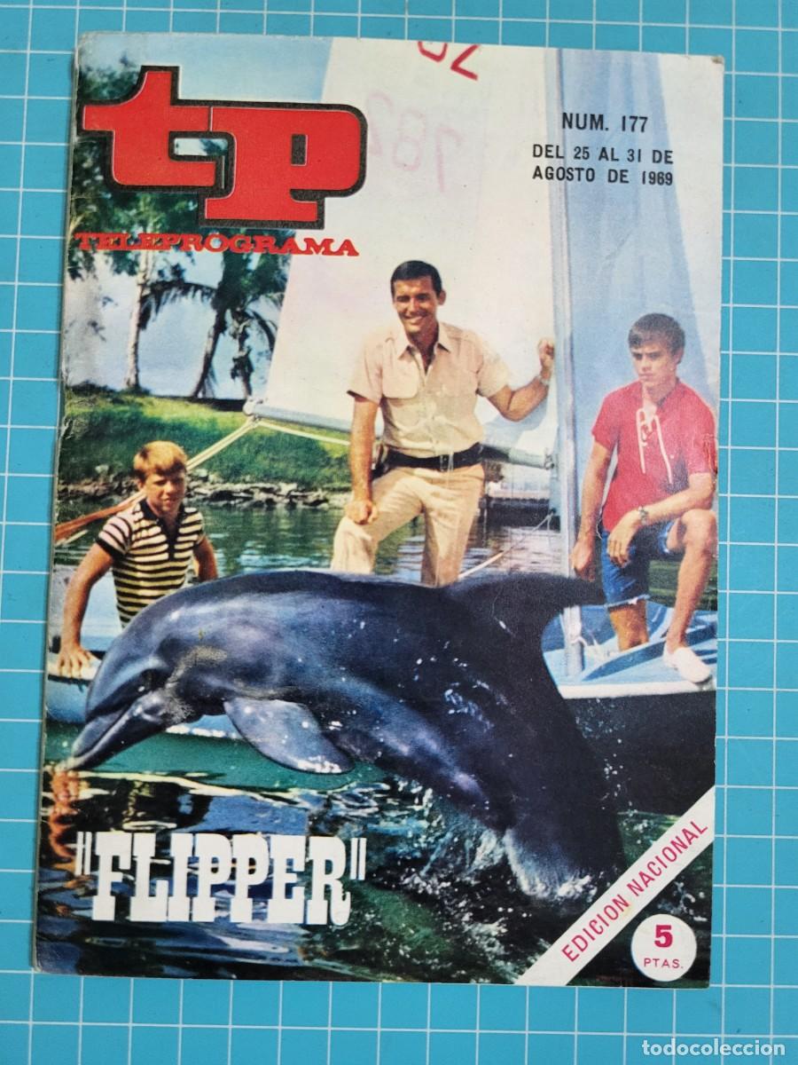 Coleccionismo de Revista Teleprograma: TP. Teleprograma, N.&ordm; 177. &rdquo;Flipper&rdquo;. 1969. 2 Bolsa 1
