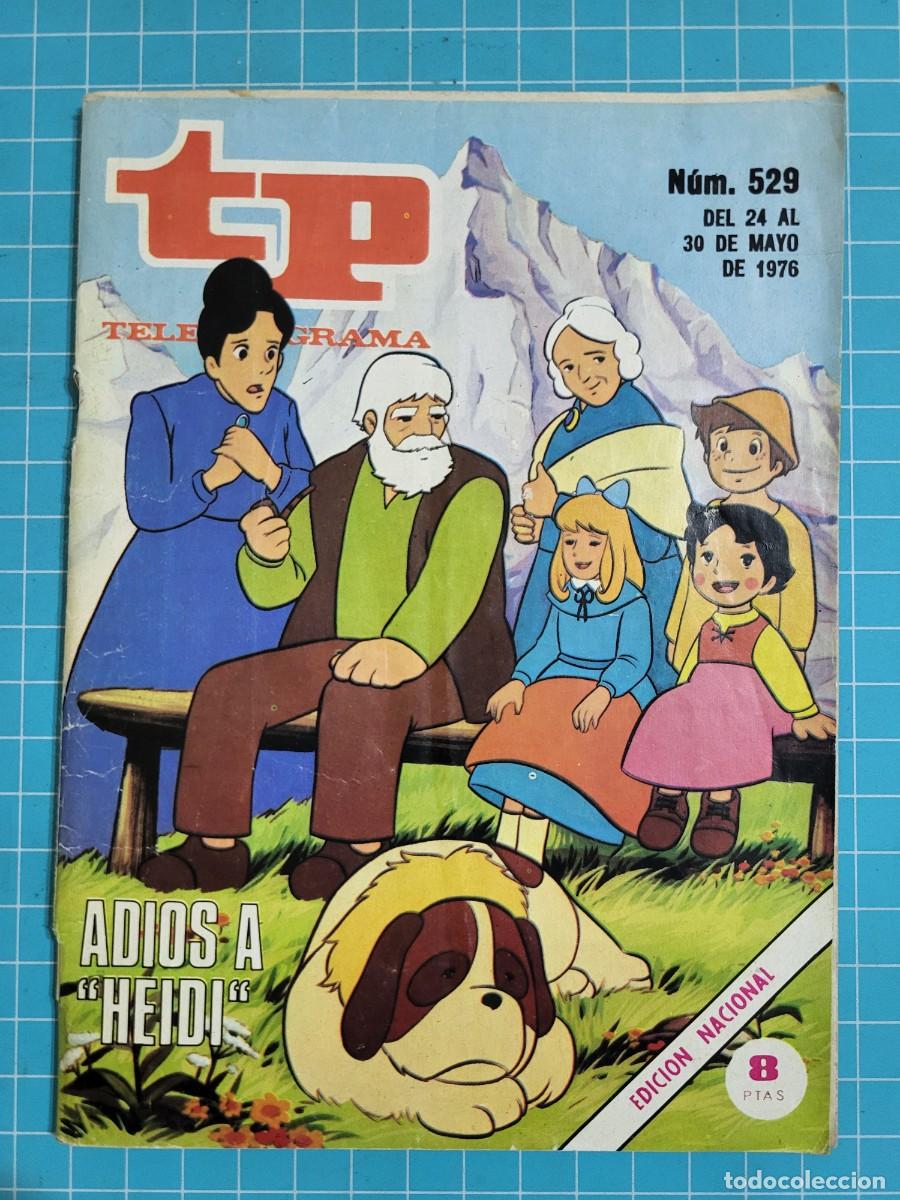 Coleccionismo de Revista Teleprograma: TP. Teleprograma, N.&ordm; 529. Adi&oacute;s a &rdquo;Heidi&rdquo;. 1976. 2 Bolsa 1