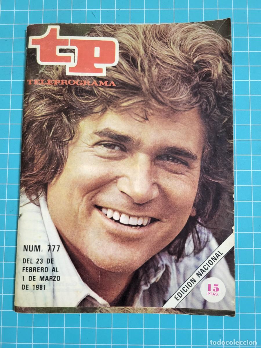 Collectionnisme de Magazine Teleprograma: TP. Teleprograma, N.&ordm; 777. Los Ingalls: 1981. 2 Bolsa 1