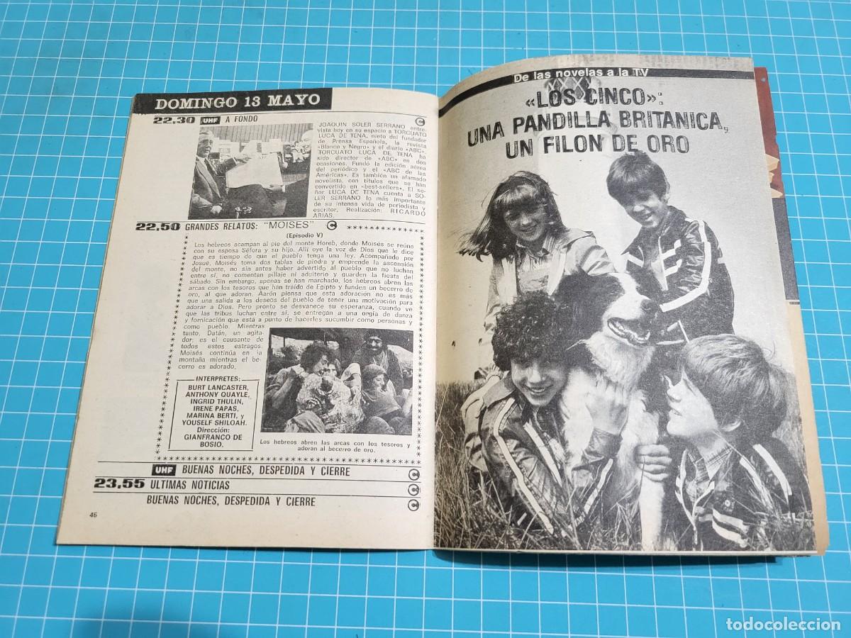 Coleccionismo de revista Teleprograma: TP. Teleprograma, N.&ordm; 683. &rdquo;Los cinco&rdquo; de los Viernes. 1979. 2 Bolsa 1 - Foto 2