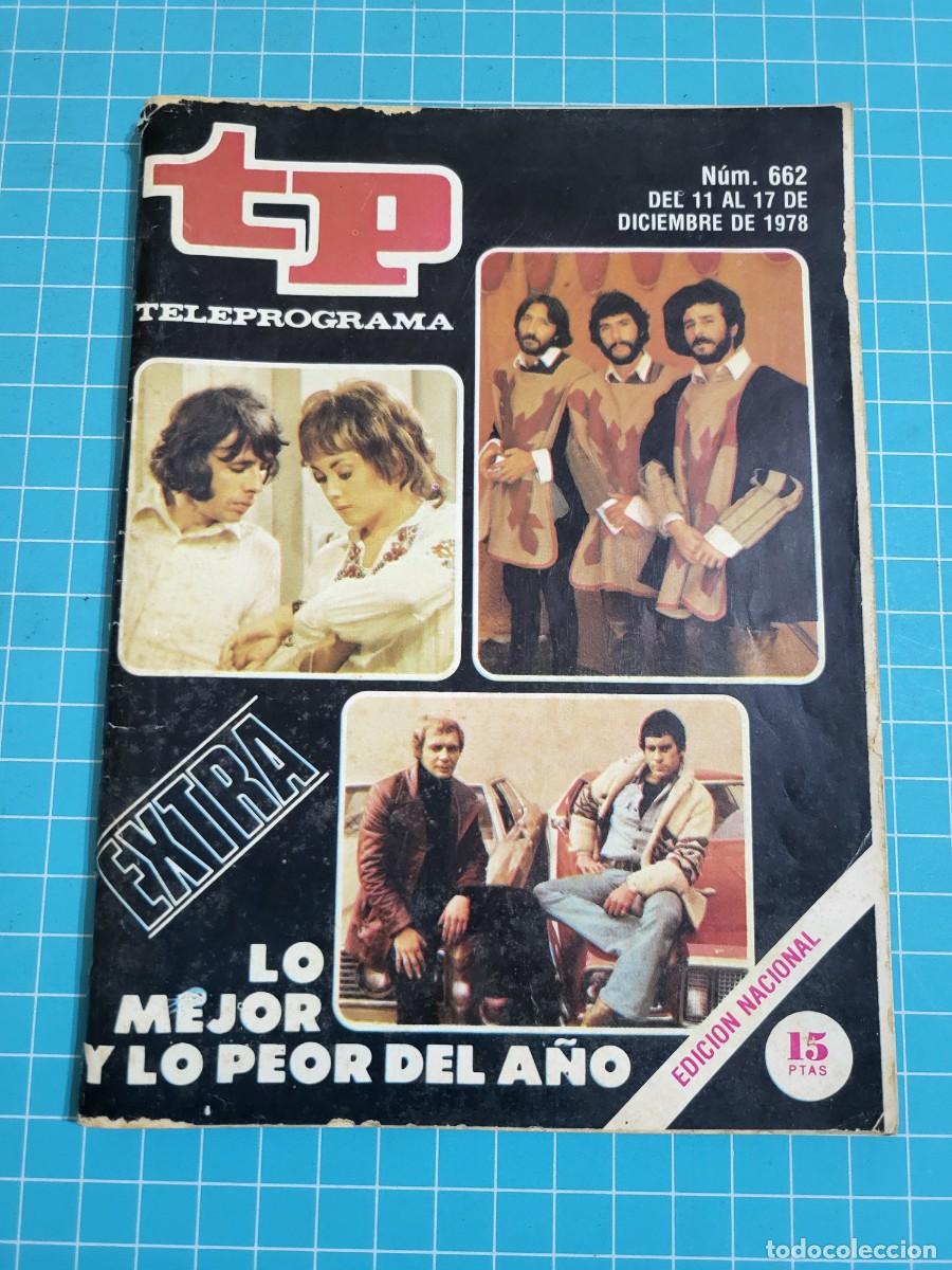 Coleccionismo de Revista Teleprograma: TP. Teleprograma, N.&ordm; 662. Extra lo mejor y lo peor del a&ntilde;o. 1978. 2 Bolsa 1