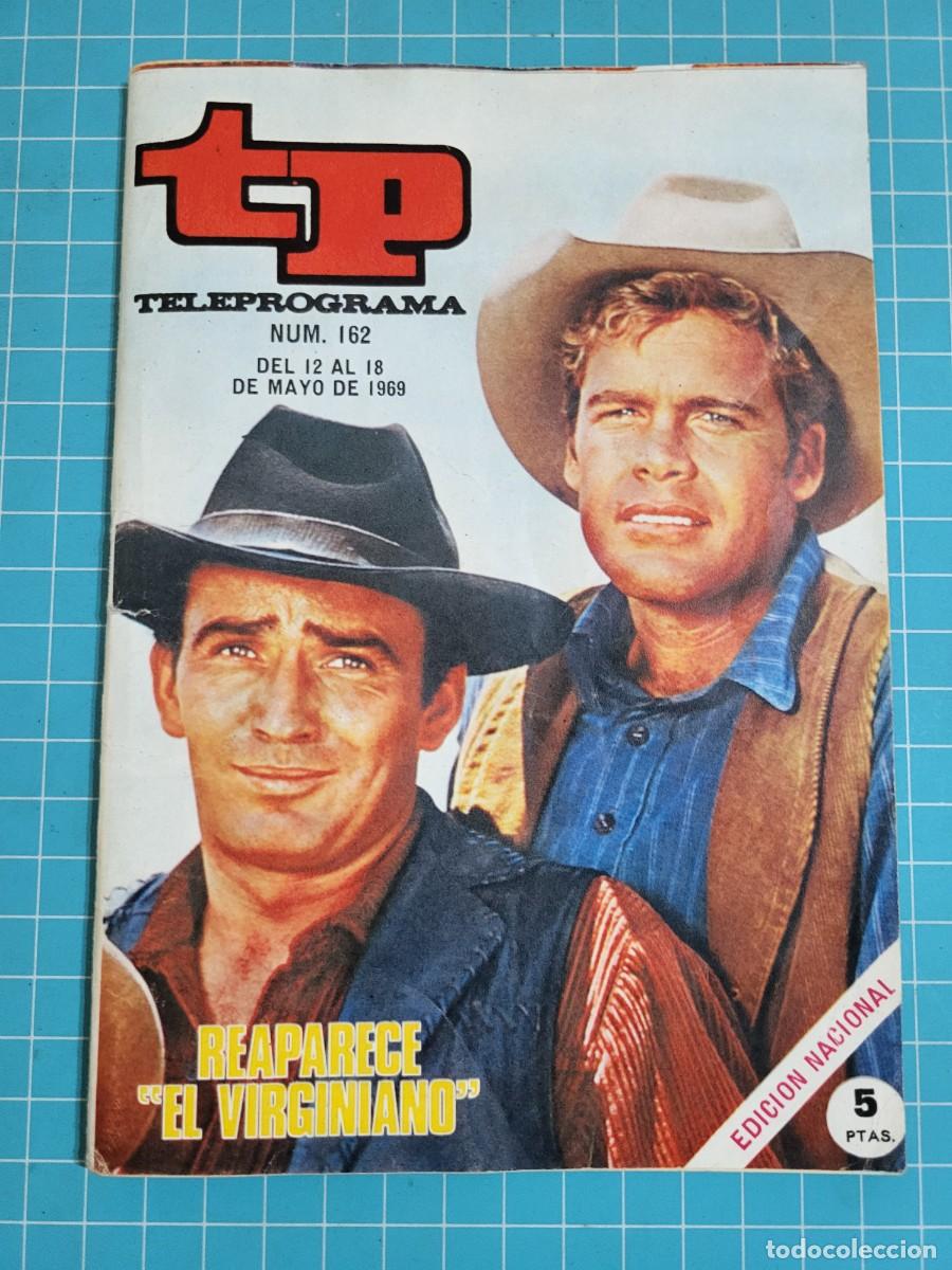 Coleccionismo de Revista Teleprograma: TP. Teleprograma, N.&ordm; 162. Reaparece &rdquo;el Virginiano&rdquo;. 1969. 2 Bolsa 1