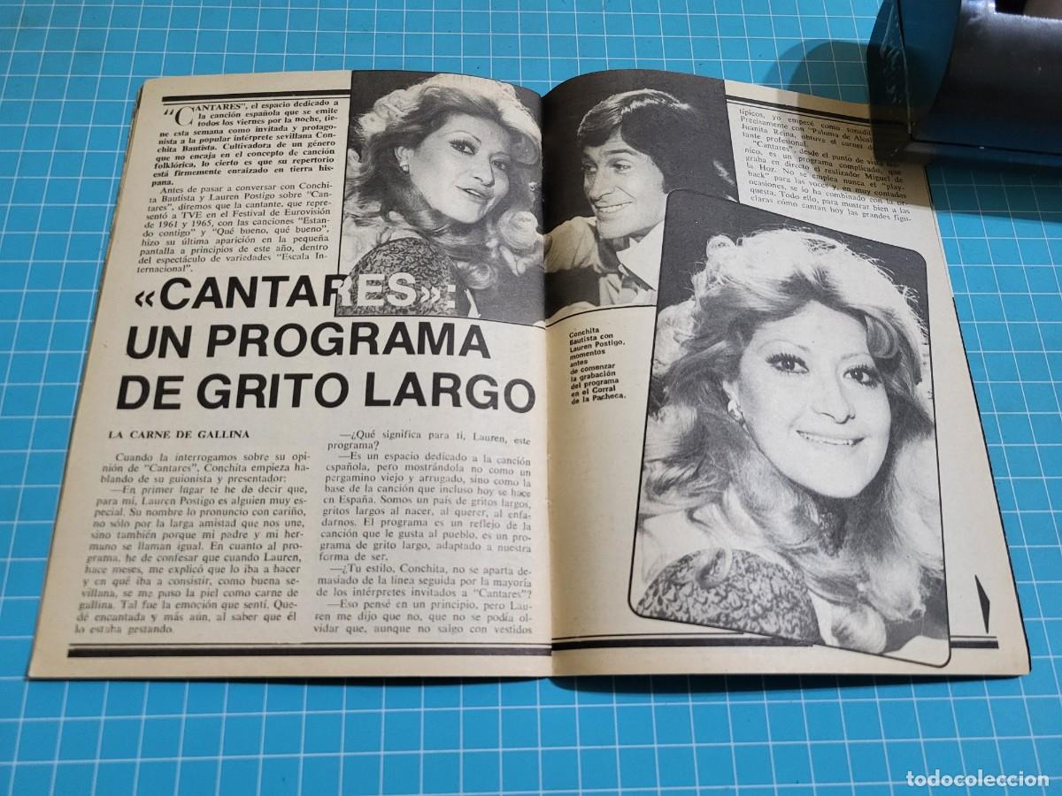 Coleccionismo de revista Teleprograma: TP. Teleprograma, N.&ordm; 638. &rdquo;Cantares&rdquo;. 1978. 2 Bolsa 2 - Foto 2