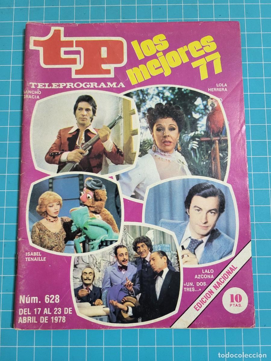 Coleccionismo de revista Teleprograma: TP. Teleprograma, N.&ordm; 628. Los mejores 77. 1978. 2 Bolsa 2 - Foto 1
