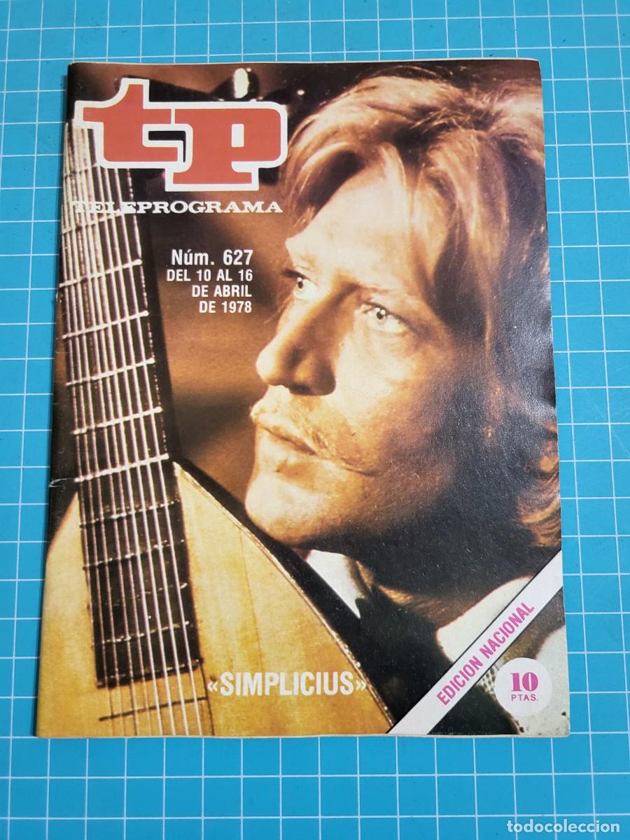 Coleccionismo de Revista Teleprograma: TP. Teleprograma, N.&ordm; 627. &rdquo;Simplicius&rdquo;. 1978. 2 Bolsa 2