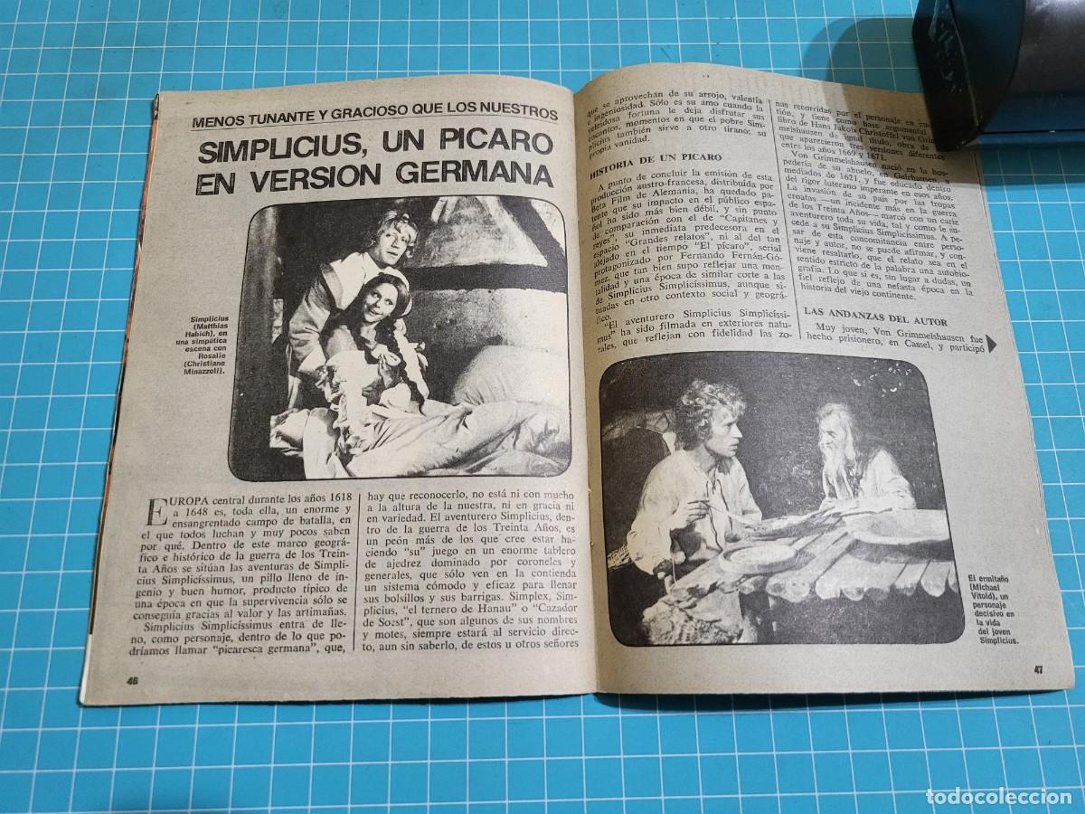 Coleccionismo de revista Teleprograma: TP. Teleprograma, N.&ordm; 627. &rdquo;Simplicius&rdquo;. 1978. 2 Bolsa 2 - Foto 2