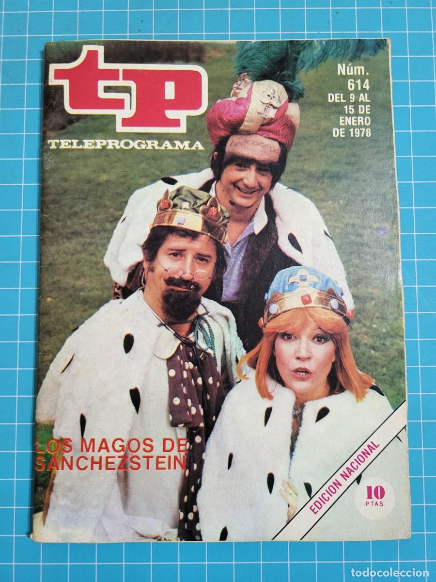 Coleccionismo de revista Teleprograma: TP. Teleprograma, N.&ordm; 614. Los magos de S&aacute;nchezstein. 1978. 2 Bolsa 2 - Foto 1