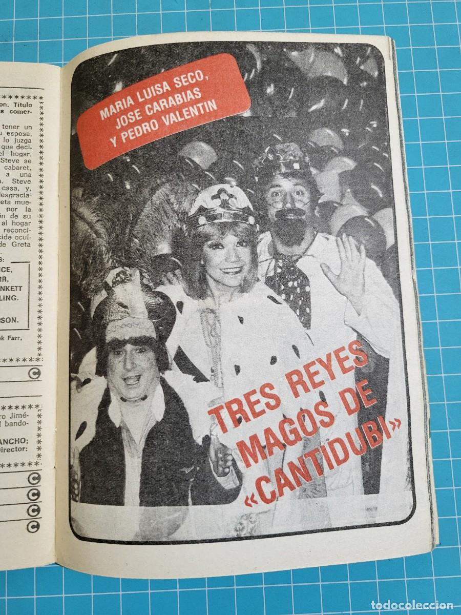 Coleccionismo de revista Teleprograma: TP. Teleprograma, N.&ordm; 614. Los magos de S&aacute;nchezstein. 1978. 2 Bolsa 2 - Foto 2