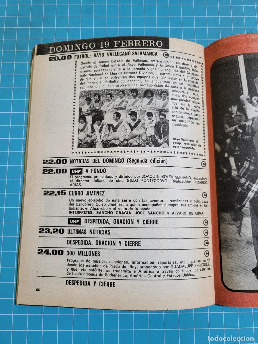 Coleccionismo de revista Teleprograma: TP. Teleprograma, N.&ordm; 619 &rdquo;El recreo&rdquo;. 1978. 2 Bolsa 2 - Foto 3