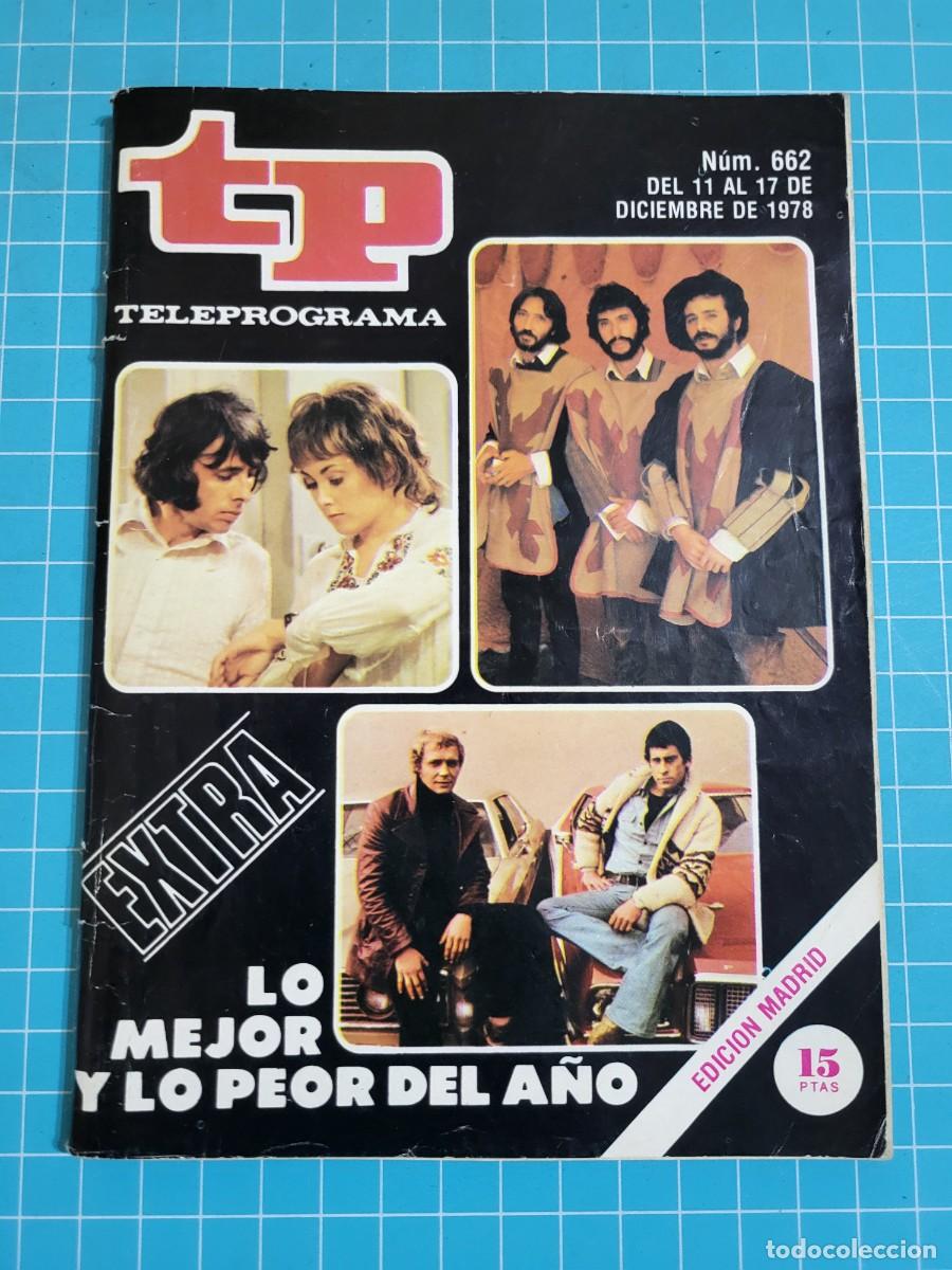 Coleccionismo de Revista Teleprograma: TP. Teleprograma, N.&ordm; 662. Extra lo mejor y lo peor del a&ntilde;o. 1978. 2 Bolsa 2