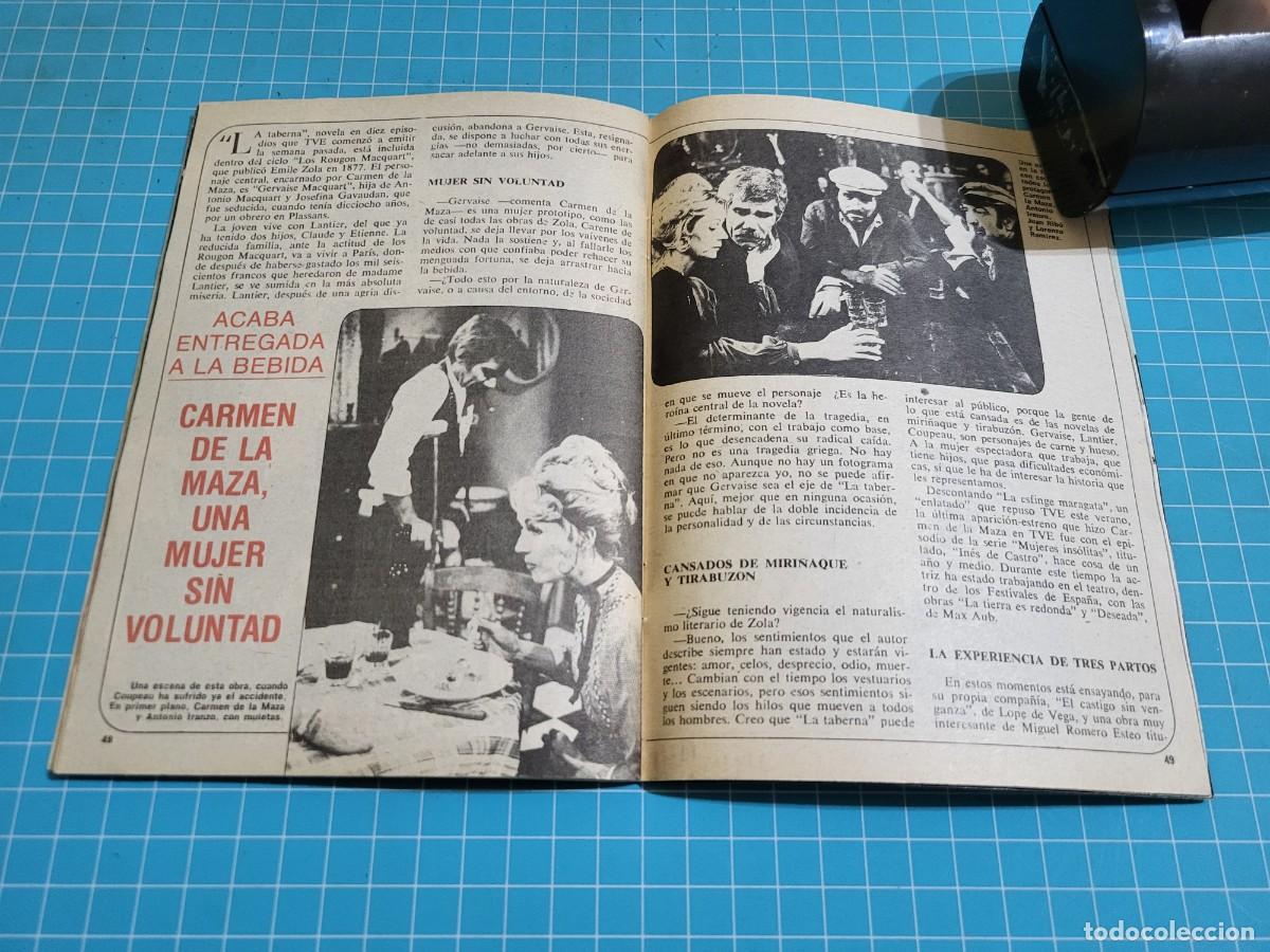 Coleccionismo de revista Teleprograma: TP. Teleprograma, N.&ordm; 659. &rdquo;La taberna&rdquo;. 1978. 2 Bolsa 2 - Foto 2